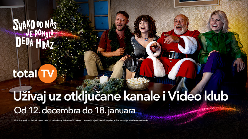 Svako od nas je pomalo Deda Mraz! Za vas otključavamo dodatne kanale…